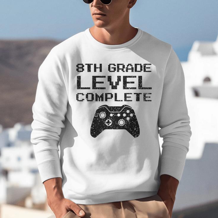 8th Grade Level CompleteShirt Graduation Unisex Sweatshirt