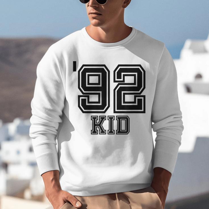 '92 Kid Perfect Vintage Retro Nostalgia Gear For Year 1992 Unisex Sweatshirt '92 Kid Perfect Vintage Retro Nostalgia Gear For Year 1992 Unisex Sweatshirt