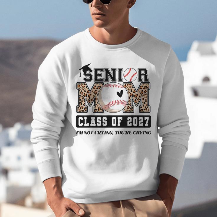Baseball Senior Class Of 2027 Senior 2027 Graduation Women Unisex Sweatshirt