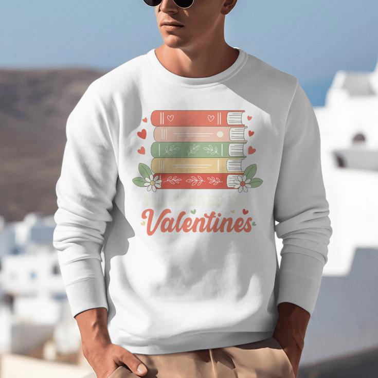 All Booked For Valentines Retro Book Lover Teacher Bookworm Premium Tri-Blend Unisex Sweatshirt All Booked For Valentines Retro Book Lover Teacher Bookworm Premium Tri-Blend Unisex Sweatshirt