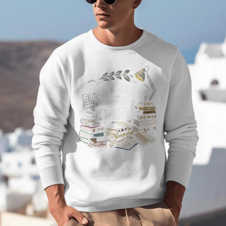 Bookmarks Are For Quitters Book Lovers Reading Unisex Sweatshirt