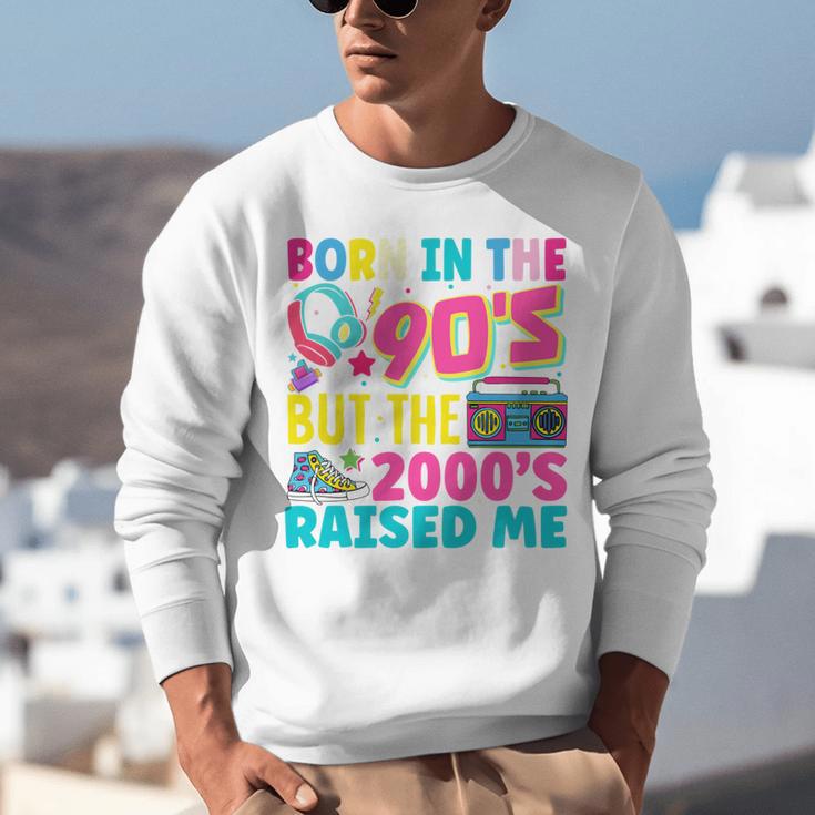 Born In The 90's But The 2000's Raised Me Y2K Nostalgia Unisex Sweatshirt Born In The 90's But The 2000's Raised Me Y2K Nostalgia Unisex Sweatshirt