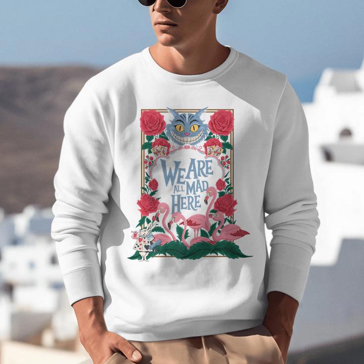 Cheshire Cat Alice In Wonderland Vintage Book Premium Unisex Sweatshirt
