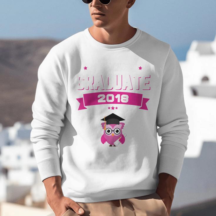 Class Of 2018 Preschool Graduation Girls Pre K Unisex Sweatshirt