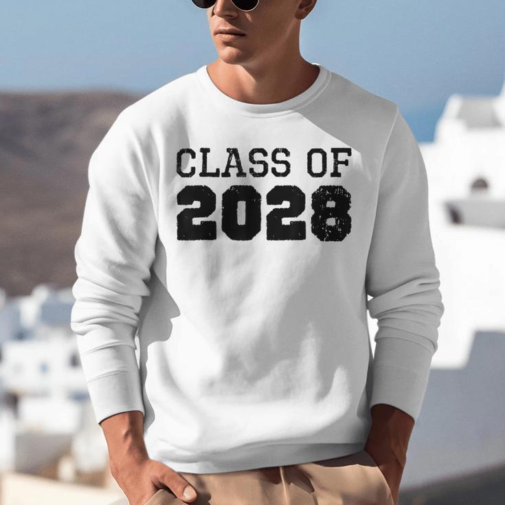 Class Of 2028 Future Graduation Vintage T-Shirt Unisex Sweatshirt