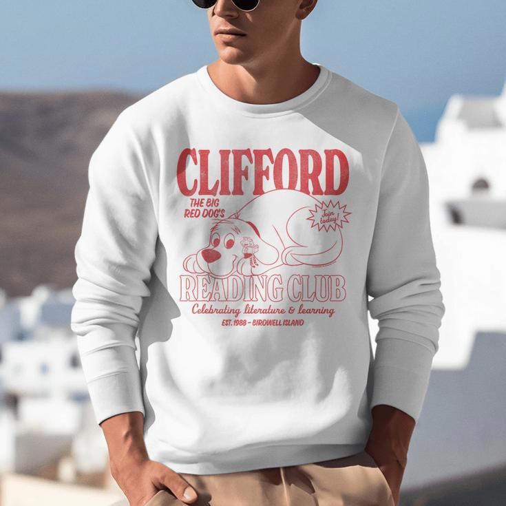 Clifford The Big Red Dog Reading Club Est 1988 Kids Books Unisex Sweatshirt