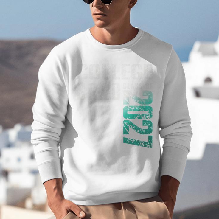 College Grad Class Of 2027 Graduation Unisex Sweatshirt