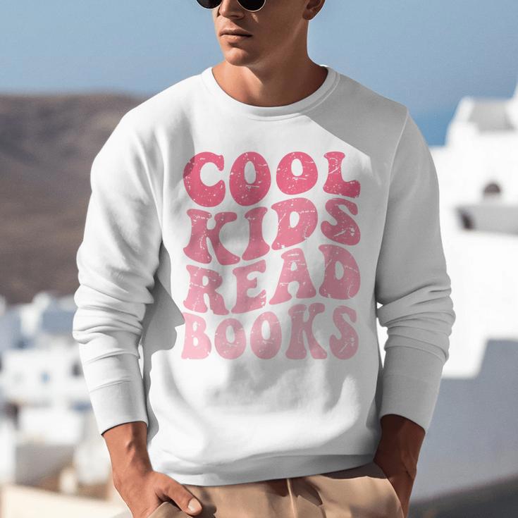 Cool Kids Read Books Library Book Reader Book Nerd Unisex Sweatshirt