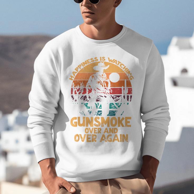 Cowboy Joy Nostalgia Television For Western Lovers Unisex Sweatshirt