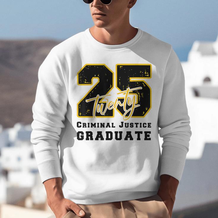 Criminal Justice Graduate Graduated Class Of 2025 Graduation Unisex Sweatshirt