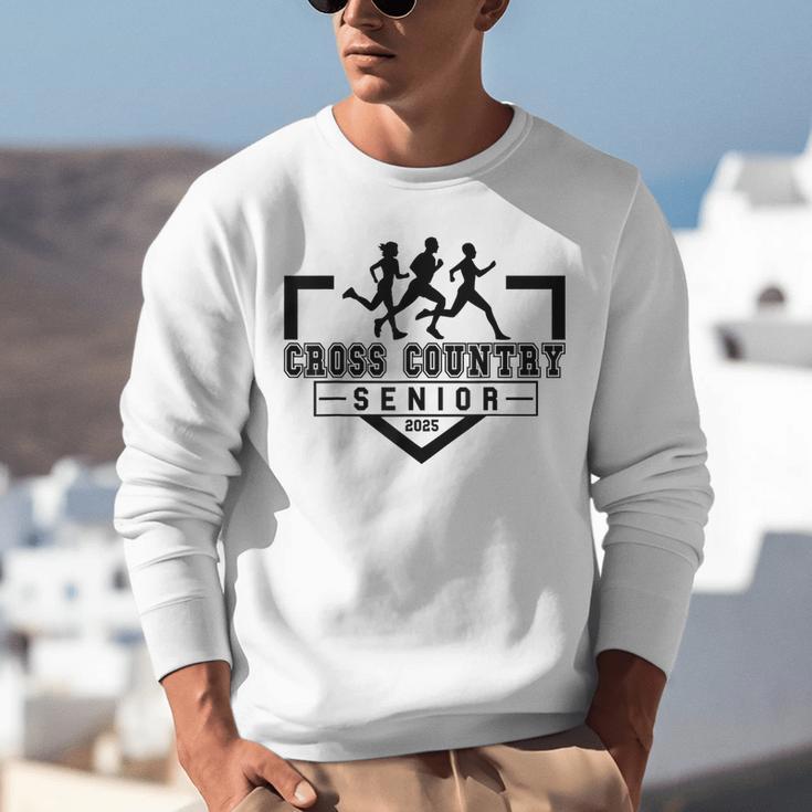 Cross Country Senior Night Senior 2025 Graduation Party 40 Unisex Sweatshirt