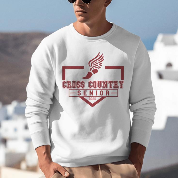 Cross Country Senior Night Senior 2025 Graduation Party 47 Unisex Sweatshirt