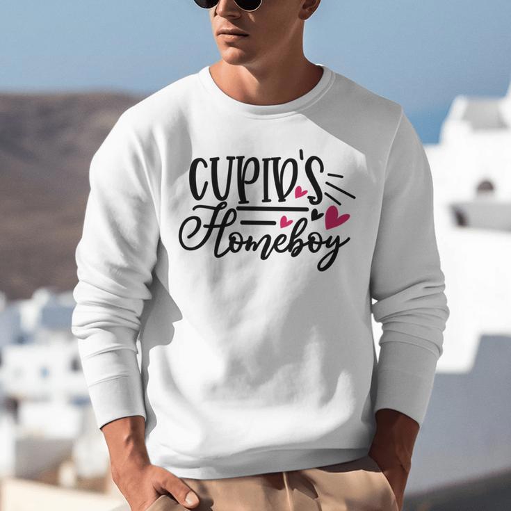 Cupid's Homebody Introvert Valentine's Day Home Unisex Sweatshirt