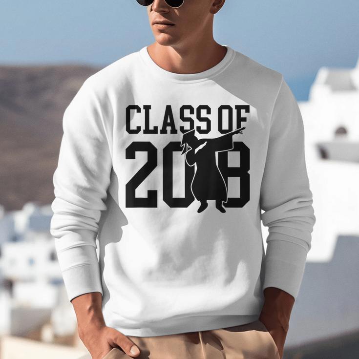 Dabbing Graduation Shirt Class Of 2018 Unisex Sweatshirt