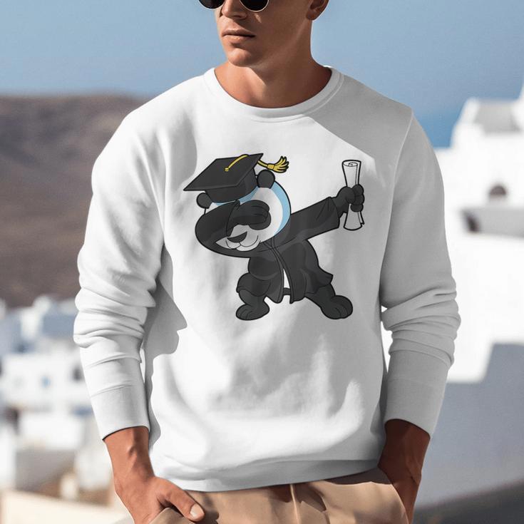 Dabbing Panda Bear Graduation Senior 2019 Shirt Unisex Sweatshirt