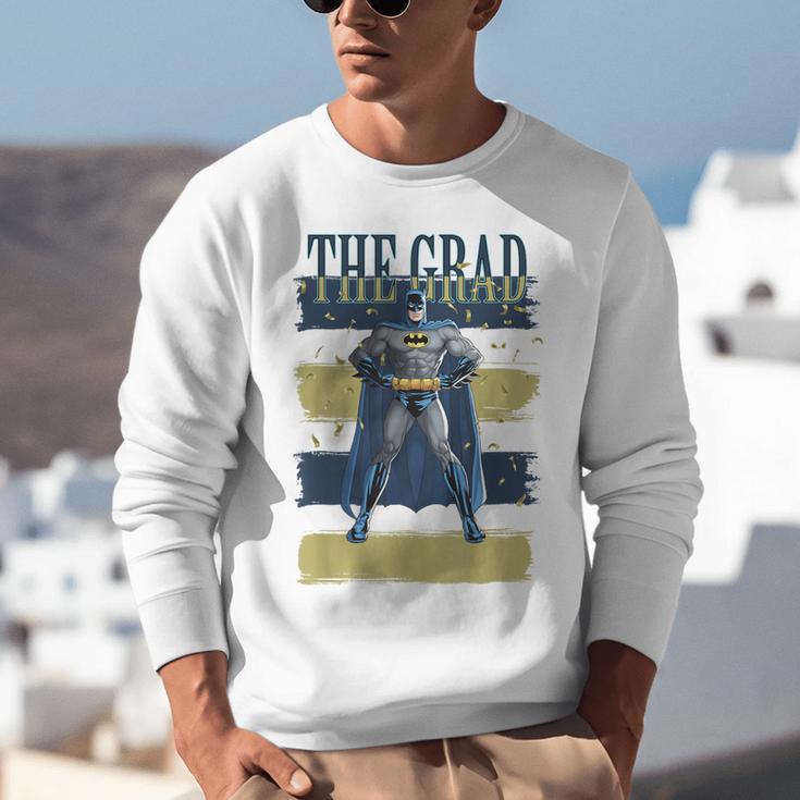 DC Comics Graduation Batman The Grad Power Stance Unisex Sweatshirt