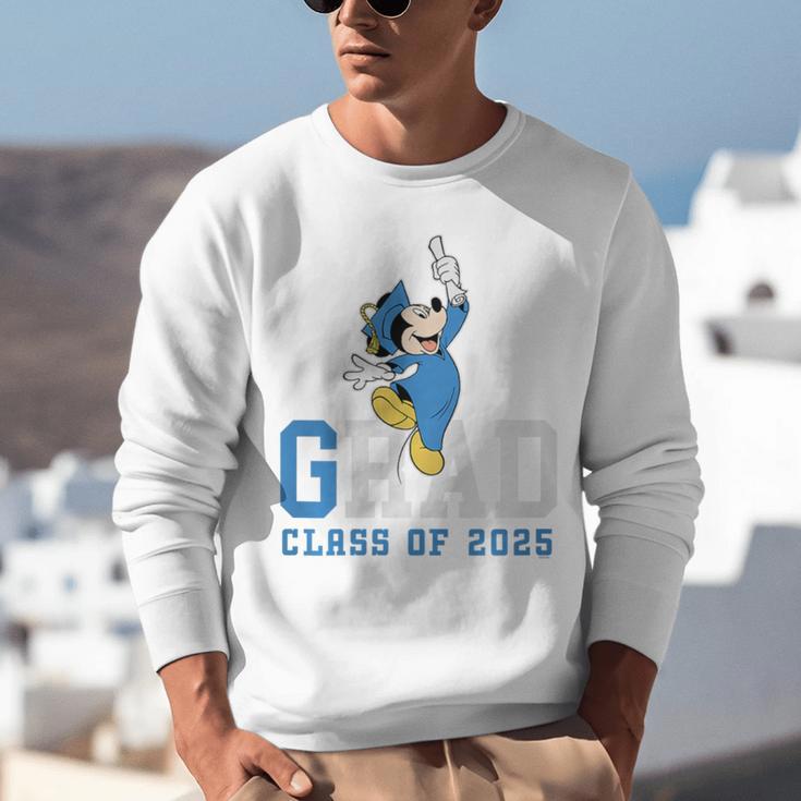 Disney Mickey Mouse 2025 Graduation Class Of '25 Rad Grad Premium Tri-Blend Unisex Sweatshirt