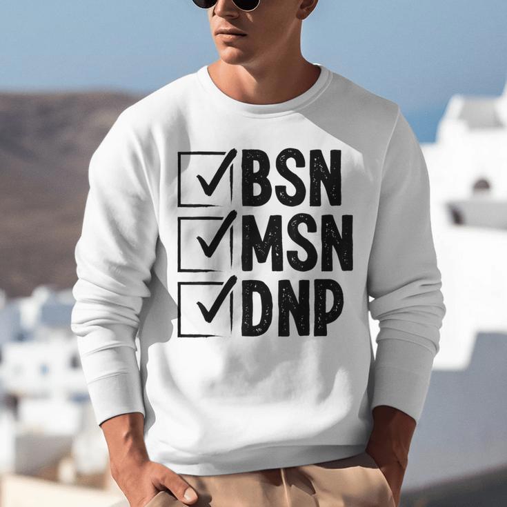 DNP Doctor MSN BSN DNP Nurse DNP Degree Graduation Unisex Sweatshirt