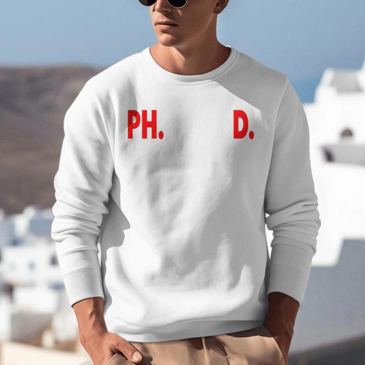 Doctorate PhinisheD PhD Graduation Premium Unisex Sweatshirt