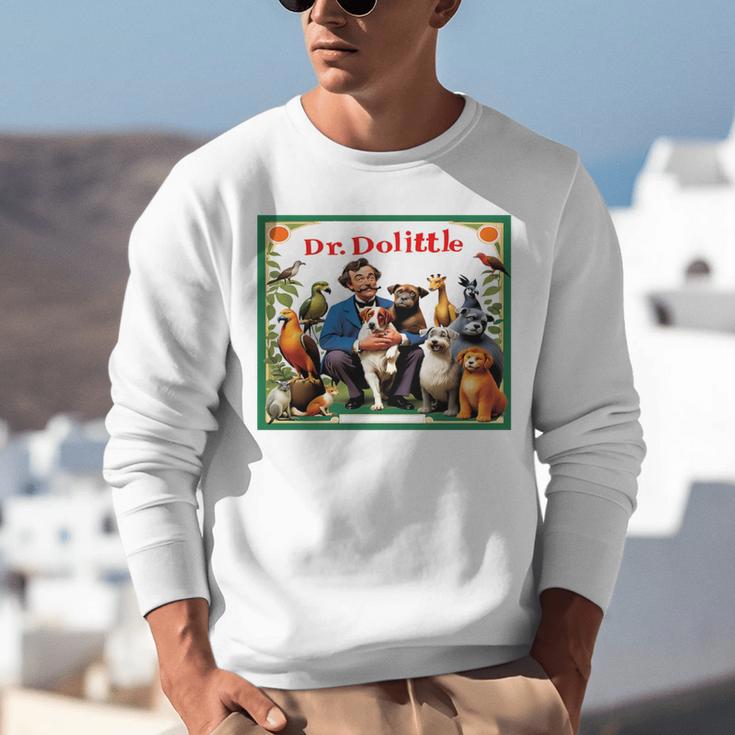 Dr Dolittle Children's Book Cover Premium Tri-Blend Unisex Sweatshirt Dr Dolittle Children's Book Cover Premium Tri-Blend Unisex Sweatshirt