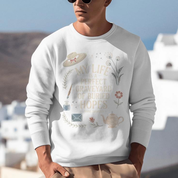 Dramatic Book Lover Quote Unisex Sweatshirt