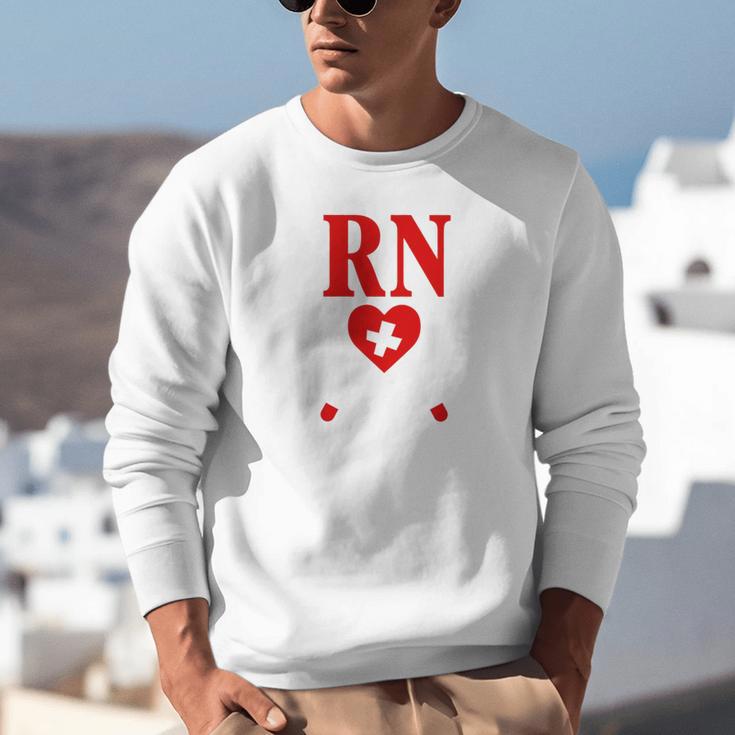 Earned It For Nurse Graduation Or RN LPN Nursing School Grad Unisex Sweatshirt