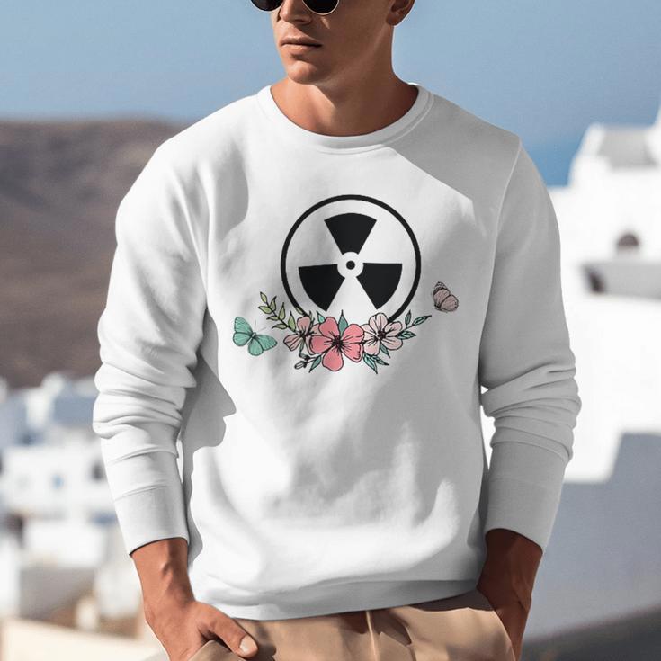 Floral Rad Tech Radiology Graduation X-Ray Tech Unisex Sweatshirt