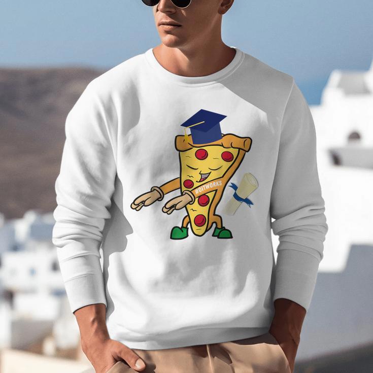 Flossing Pizza Dairy OIT For Dairy OIT Graduation Unisex Sweatshirt