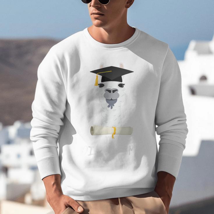 Graduation For Him & Her Got My Dip-Llama Unisex Sweatshirt