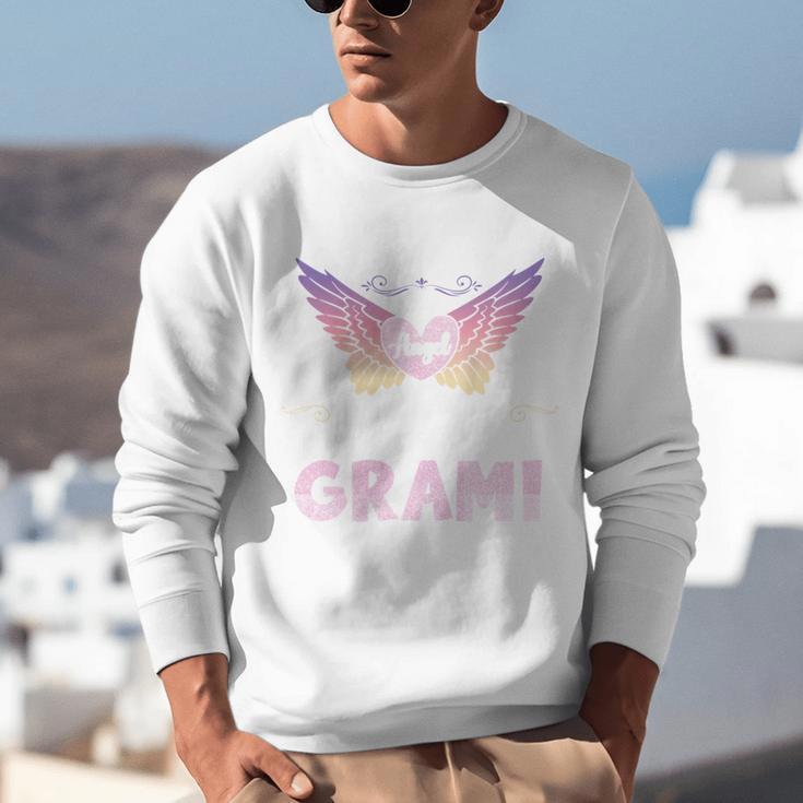 Grami Angel In My Memory Cute Family Remembrance Match Unisex Sweatshirt