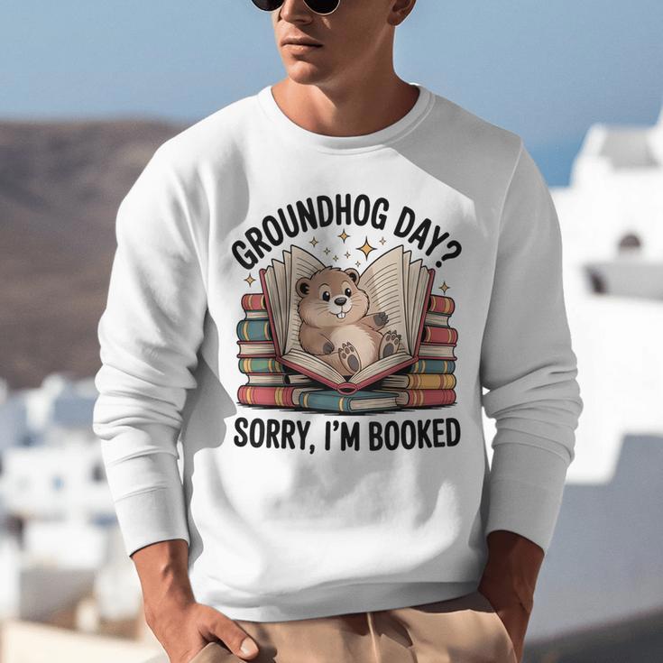 Groundhog Day Librarian Book Lover Reader Library Unisex Sweatshirt
