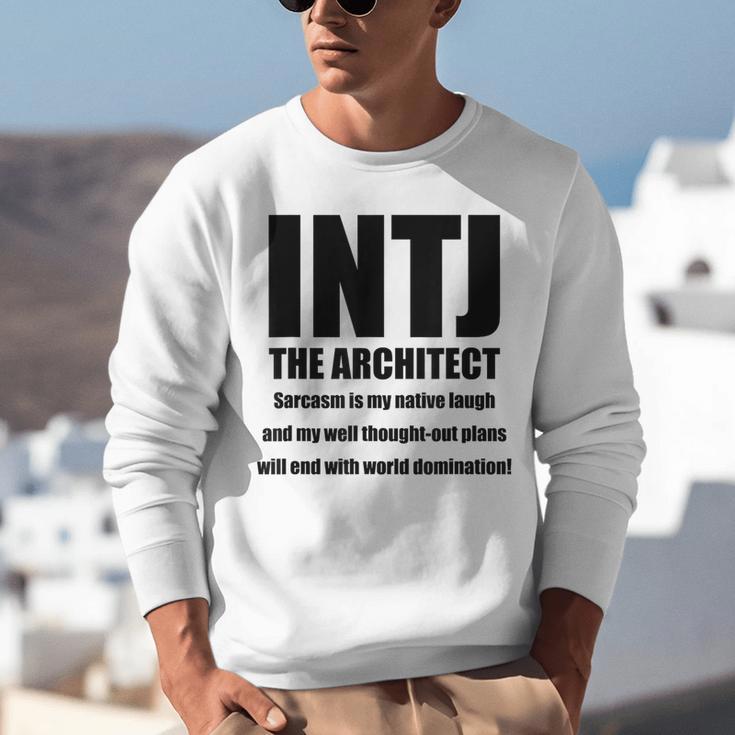 INTJ Architect Personality Introvert Sarcastic Unisex Sweatshirt INTJ Architect Personality Introvert Sarcastic Unisex Sweatshirt