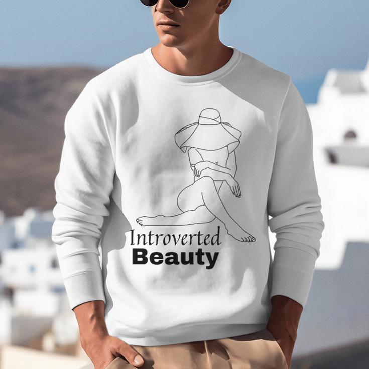 Introvert Health Aware Acceptance Beauty Art Unisex Sweatshirt Introvert Health Aware Acceptance Beauty Art Unisex Sweatshirt