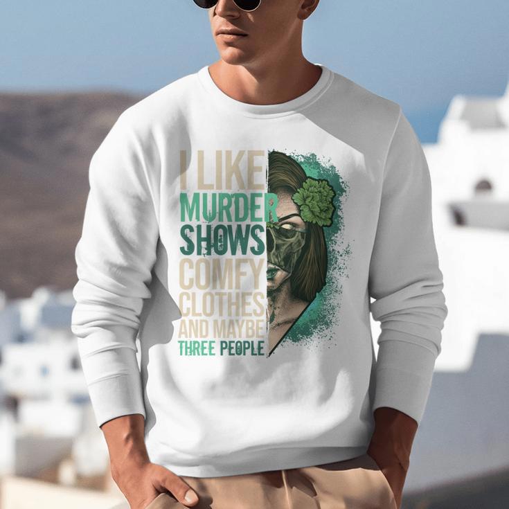 Introverted Murder Shows True Crime Lovers Introvert Unisex Sweatshirt