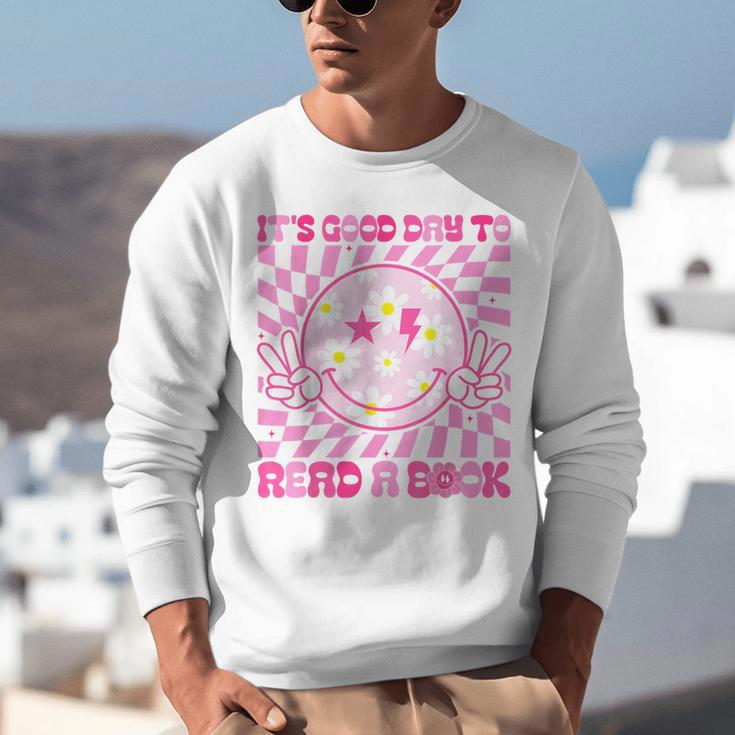 It's Good Day To Read Book Library Reading Lovers Unisex Sweatshirt