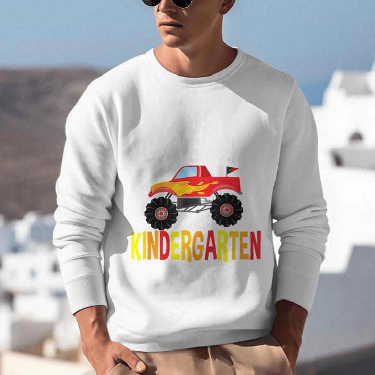I Just Crushed Kindergarten Monster Graduation Shirt Unisex Sweatshirt