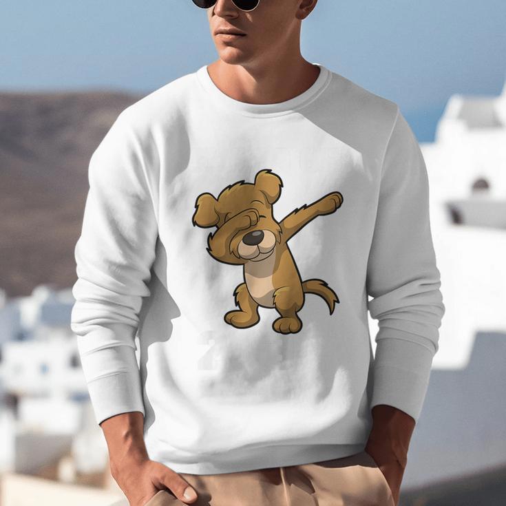 Kids Class Of 2031 Shirt Graduation Dabbing Dog Shirt Unisex Sweatshirt