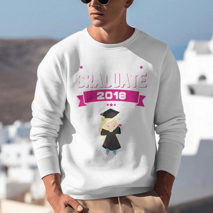 Kids Kindergarten Graduate 2018 Graduation Girls Unisex Sweatshirt