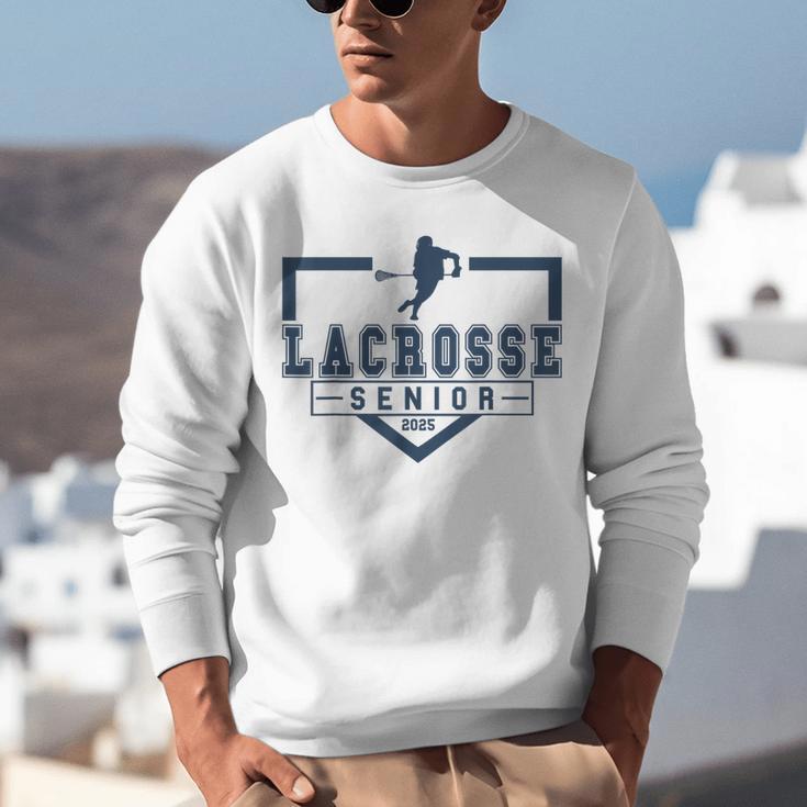 Lacrosse Senior Night Lacrosse Senior 2025 Graduation 33 Unisex Sweatshirt