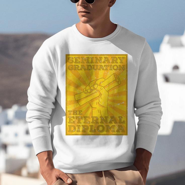 LDS Mormon Seminary Graduation Eternal Diploma Shirt Unisex Sweatshirt
