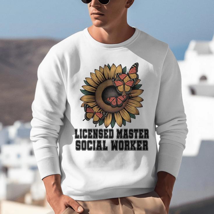 Licensed Masters Social Work Worker LMSW Graduation 2026 Unisex Sweatshirt