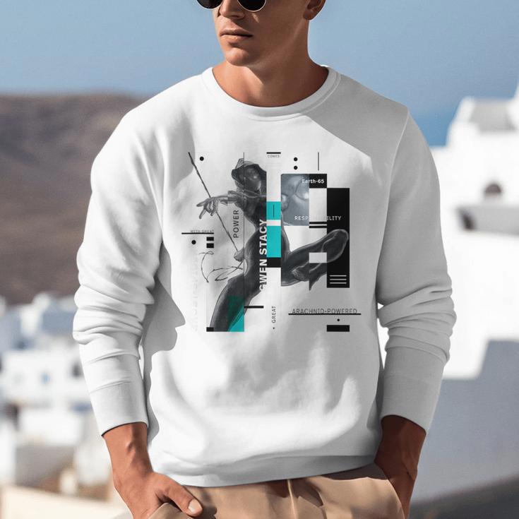 Marvel Spider-Man Gwen Stacy Responsibility Book Covers Unisex Sweatshirt