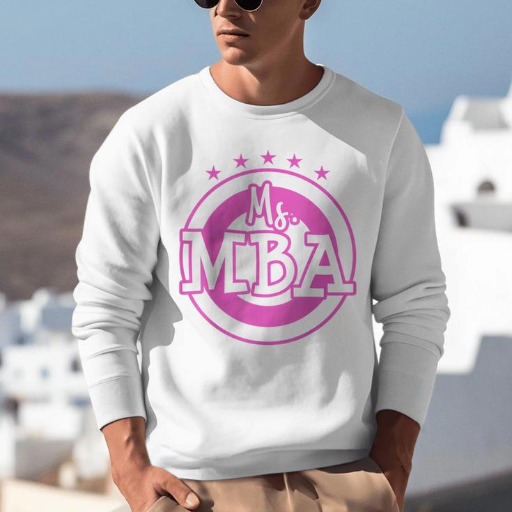 MBA Graduation Masters Business Administration T-Shirt Unisex Sweatshirt
