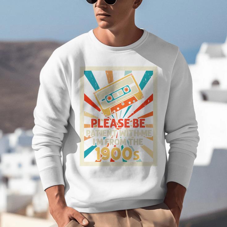 Please Be Patient With Me I'm From The 1900s Cool Dad Premium Tri-Blend Unisex Sweatshirt
