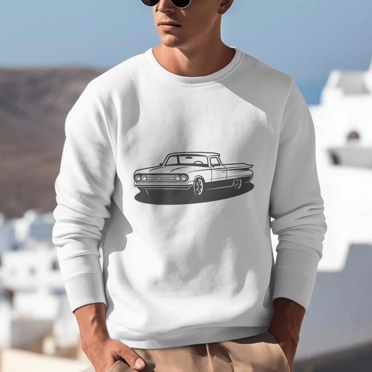 Please Be Patient With Me I'm From The 1900s Old Car Premium Unisex Sweatshirt