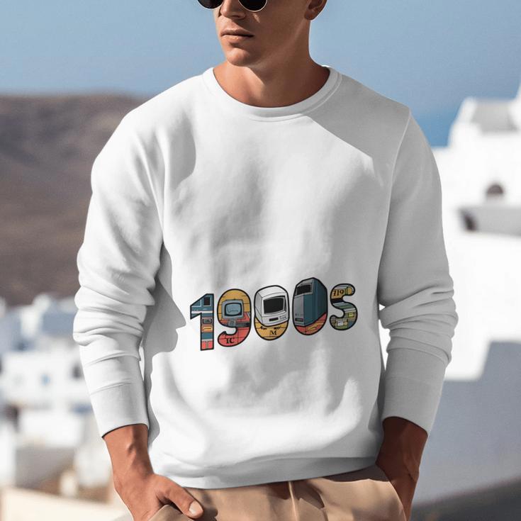 Please Be Patient I'm From The 1900s Vintage Tech Graphic Unisex Sweatshirt