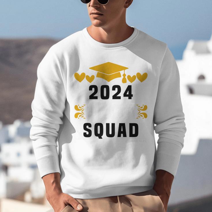 Prom Squad 2024 High School Graduation Party Premium Unisex Sweatshirt