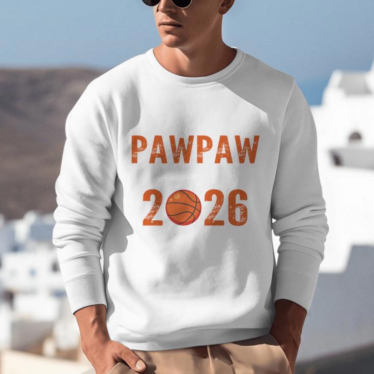 Proud PAW PAW Of 2026 Senior Basketball Student Graduation Unisex Sweatshirt