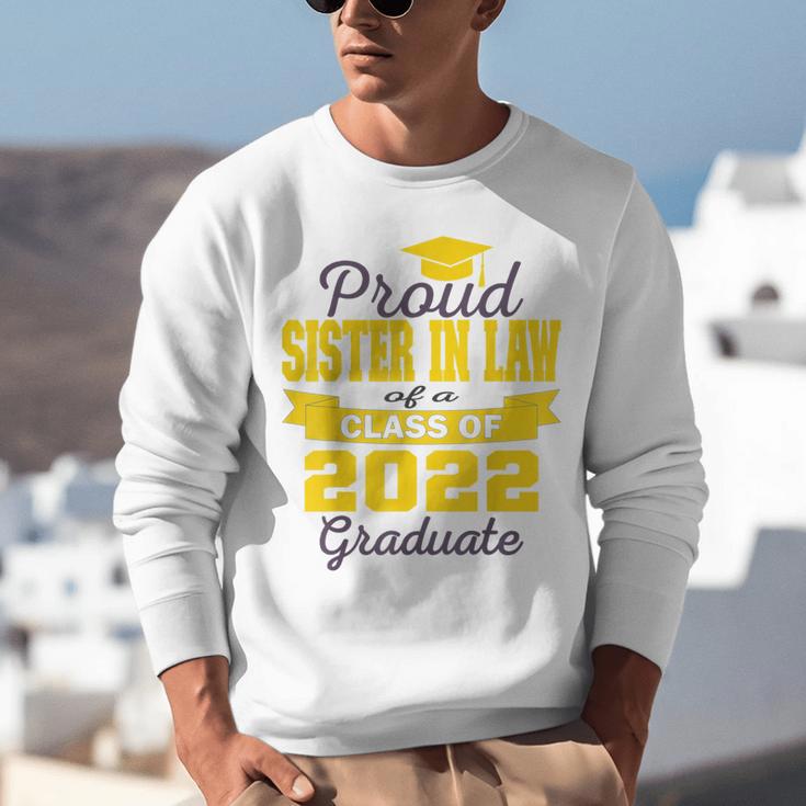 Proud Sister In Law Of 2022 Graduate Class 2022 Graduation Unisex Sweatshirt