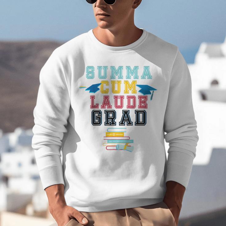 Proud Summa Cum Laude Grad College Graduation T-Shirt Unisex Sweatshirt